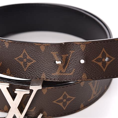 louis vuitton black belt|louis vuitton monogram belt black.